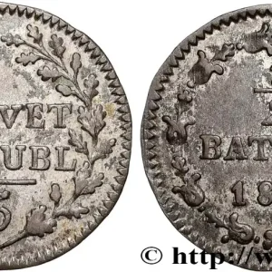 SUISSE - RÉPUBLIQUE HELVÉTIQUE 1/2 Batzen (5 Rappen) République Helvétique 1800 Berne - B fwo_871596 Monde Prix Choc