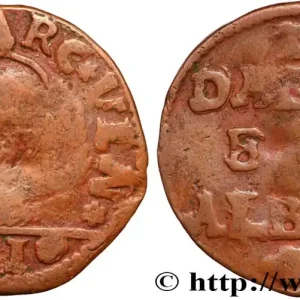 ITALIE - VENISE 2 Soldi Marcantonio Giustinian ou Francesco Morosini 1688-1694 Venise fwo_871701 Monde Original