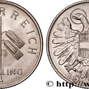 Commander Maintenant AUTRICHE 1 Schilling aigle bicéphale 1934 fwo_957230 Monde