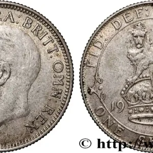 ROYAUME-UNI 1 Shilling Georges V 1926 Londres fwo_872206 Monde Réduction