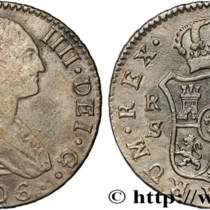 ESPAGNE 2 Reales Charles IV 1806 Séville fwo_829984 Monde Prix Choc