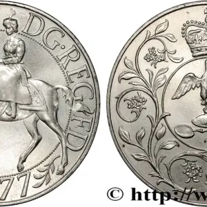 Promotion ROYAUME-UNI 25 New Pence jubilé d’argent d’Elisabeth II 1977 fwo_831936 Monde