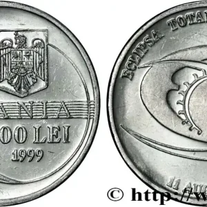 ROUMANIE 500 Lei éclipse de soleil (tranche B) 1999 fwo_849716 Monde Offre Limitée