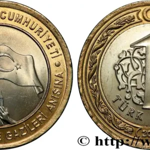 Affaire À Saisir TURQUIE 1 Lira Commémorative pour les martys du 15 juillet 2016 fwo_849820 Monde