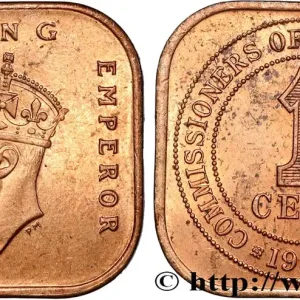 Retour Gratuit MALAISIE 1 Cent Georges VI 1943 fwo_852853 Monde