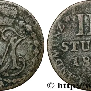 Solde ALLEMAGNE - BERG 3 Stuber monogramme de Maximilien Joseph Duc de Berg 1804 Düsseldorf fwo_855895 Monde