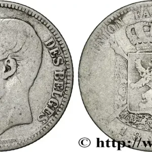 Tendance BELGIQUE 2 Francs Léopold II légende française 1867 fwo_858279 Monde