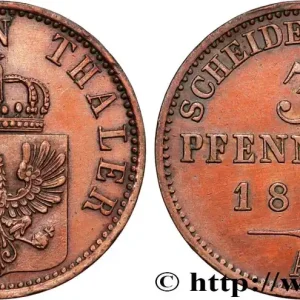 ALLEMAGNE - PRUSSE 3 Pfenninge 1870 Berlin fwo_861153 Monde Achat Immédiat