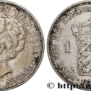 PAYS-BAS 1 Gulden Wilhelmina 1922 Utrecht fwo_862185 Monde Bon Plan