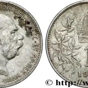 AUTRICHE 1 Corona François-Joseph Ier 1915 fwo_867507 Monde Expédié Aujourd’hui
