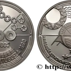 Expédition Rapide PORTUGAL 100 Escudos Proof Navigation astronomique 1990 Lisbonne fwo_869152 Monde