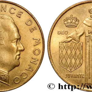 MONACO 20 Centimes Rainier III 1975 Paris fwo_870303 Monde Offre Du Jour