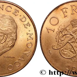 Meilleur Prix MONACO 10 Francs Rainier III 1976 Paris fwo_870431 Monde