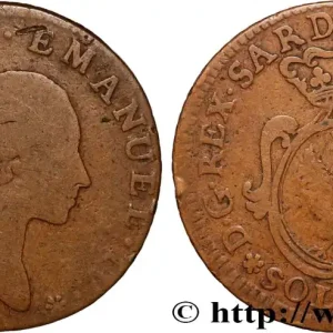 Commander Vite ITALIE - SAVOIE - DUCHÉ DE SAVOIE - CHARLES-EMMANUEL IV 7,6 Soldi 1800 Turin fwo_873799 Monde