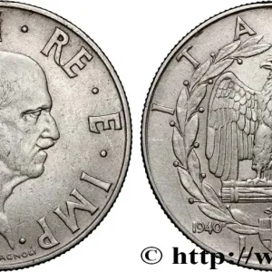 Artisanat ITALIE 2 Lire Victor Emmanuel III an XVIII 1940 Rome fwo_873941 Monde