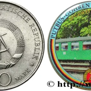 Meilleur Prix ALLEMAGNE RÉPUBLIQUE DÉMOCRATIQUE 20 Mark MODIFIE SERIE TRAIN - (voitures de passagers Putbus - Göhren 1972 A Berlin fwo_684933 Monde