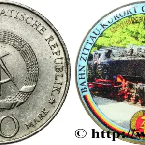 ALLEMAGNE RÉPUBLIQUE DÉMOCRATIQUE 20 Mark MODIFIE SERIE TRAIN - (stations thermales d’Oybin et Jonsdorf) 1972 A Berlin fwo_685004 Monde Meilleur Choix