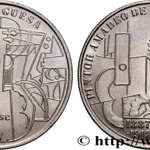 Artisanat PORTUGAL 100 Escudos 100e anniversaire de la naissance du peintre Amadeo de Souza Cardoso 1987 Lisbonne fwo_690310 Monde