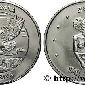 ÉTATS UNIS D'AMÉRIQUE - Tribus Amérindiennes 50 Cents Proof Nation of La Posta 2013 fwo_749745 Monde Dernière Chance