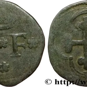 SAVOIE - DUCHÉ DE SAVOIE - EMMANUEL-PHILIBERT DIT "TÊTE DE FER" Quart de sol, 1er type (quarto di soldo, I tipo) s.d. Bourg-en-Bresse fwo_820955 Monde Authentique