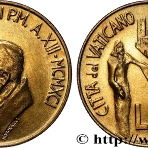 VATICAN ET ÉTATS PONTIFICAUX 200 Lire Jean Paul II an XIII 1991 fwo_824849 Monde Nouveauté