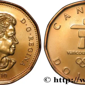 Jusqu’à Épuisement Des Stocks CANADA 1 Dollar Jeux olympiques et paralympiques d'hiver Vancouver - 2010 2010 fwo_828435 Monde