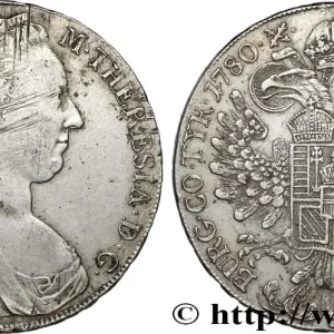 Dernier Modèle AUTRICHE 1 Thaler (REFRAPPE) Marie-Thérèse 1780 Vienne fwo_831985 Monde