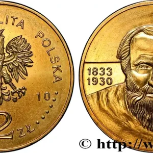 POLOGNE 2 Zlote série : aigle / le zoologiste Benedykt Dybowski 2010 Varsovie fwo_837008 Monde Commander Vite