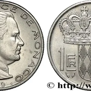 Édition Limitée MONACO 1 Franc Rainier III 1979 Paris fwo_838930 Monde