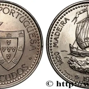 PORTUGAL 100 Escudos Découvertes Portugaises de Madère 1420 et Porto Santo 1419 1989 fwo_839189 Monde Meilleure Qualité