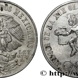MEXIQUE 25 Pesos Jeux Olympiques de Mexico 1968 Mexico fwo_839719 Monde Meilleure Vente