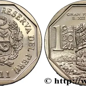 Soldes PÉROU 1 Nuevo Sol série Richesse et orgueil du Pérou : Gran Pajatén (San Martin) 2011 fwo_839845 Monde