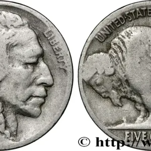 Commander Maintenant ÉTATS-UNIS D'AMÉRIQUE 5 Cents Tête d’indien ou Buffalo 1936 San Francisco fwo_854581 Monde
