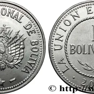 Livraison Mondiale BOLIVIE 1 Boliviano emblème 2012 fwo_855228 Monde