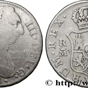 ESPAGNE - ROYAUME D'ESPAGNE - CHARLES III 2 Reales 1788 Madrid fwo_856493 Monde Meilleur Choix