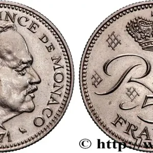 MONACO 5 Francs Rainier III 1971 Paris fwo_859067 Monde Acheter En Ligne