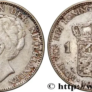 Promotion PAYS-BAS 1 Gulden Wilhelmina 1929 fwo_862192 Monde