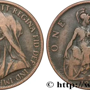 Quantité Limitée ROYAUME-UNI 1 Penny Victoria 1901 fwo_865073 Monde