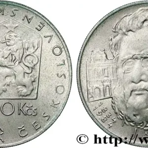 TCHÉCOSLOVAQUIE 100 Korun 150e anniversaire de la naissance de Jan Nerudo 1984 fwo_865236 Monde Quantité Limitée