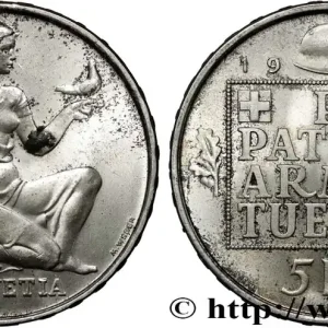 SUISSE 5 Francs fond pour l’armement 1936 Berne fwo_865252 Monde Satisfait Ou Remboursé