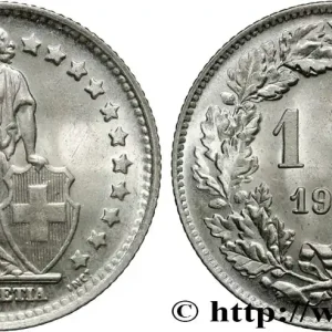 Paiement Sécurisé SUISSE 1 Franc Helvetia 1944 Berne fwo_865327 Monde