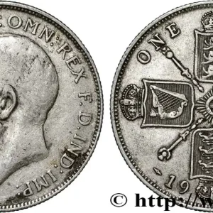 Solde ROYAUME-UNI 1 Florin Georges V 1914 fwo_865366 Monde