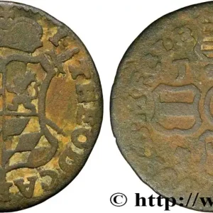 Petit Prix BELGIQUE - PRINCIPAUTÉ ÉPISCOPALE DE LIÈGE 1 Liard Évéché de Liège frappe au nom de Jean-Théodore de Bavière 1750 fwo_865560 Monde