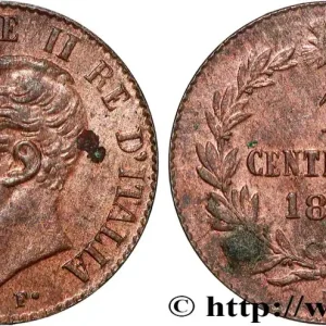 Quantité Limitée ITALIE 1 Centesimo Victor Emmanuel II 1867 Milan fwo_866698 Monde