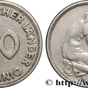 Paiement Sécurisé ALLEMAGNE 50 Pfennig “Bank deutscher Länder” 1949 Stuttgart - F fwo_870583 Monde