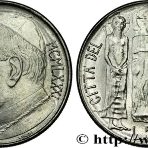 Offre Limitée VATICAN ET ÉTATS PONTIFICAUX 50 Lire Jean Paul II an III - trois représentations du Christ 1981 fwo_871061 Monde