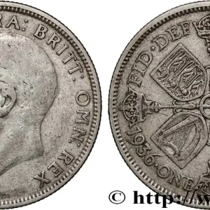 Satisfait Ou Remboursé ROYAUME-UNI 1 Florin Georges V 1936 fwo_875528 Monde