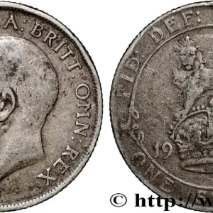 Top Vente ROYAUME-UNI 1 Shilling Georges V 1913 fwo_875533 Monde