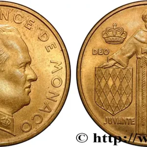 MONACO 50 Centimes prince Rainier III de Monaco 1962 Paris fwo_875564 Monde Prix Promo