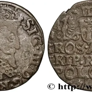 POLOGNE 3 Groschen Sigismond III Vasa 1622 Cracovie fwo_875668 Monde Tendance